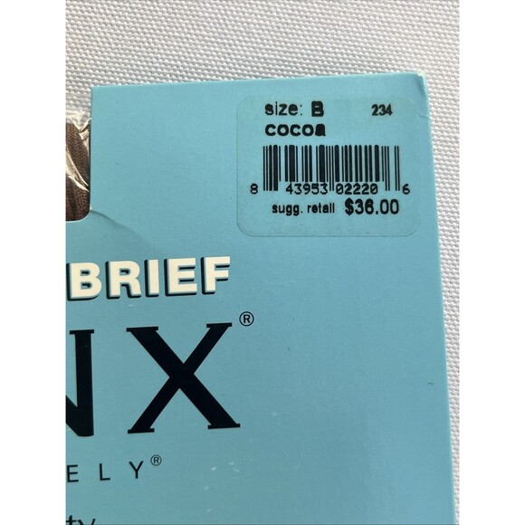 SPANX High Power Brief High Waisted Cotton Panty Cocoa Size B - Picture 5 of 5